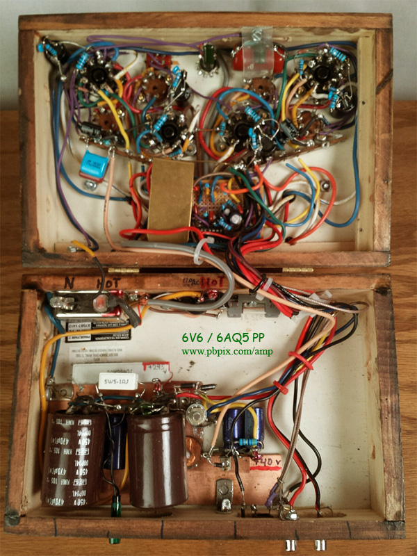 6V6 Push Pull Integrated Amplifier | 5902 Push Pull Integrated